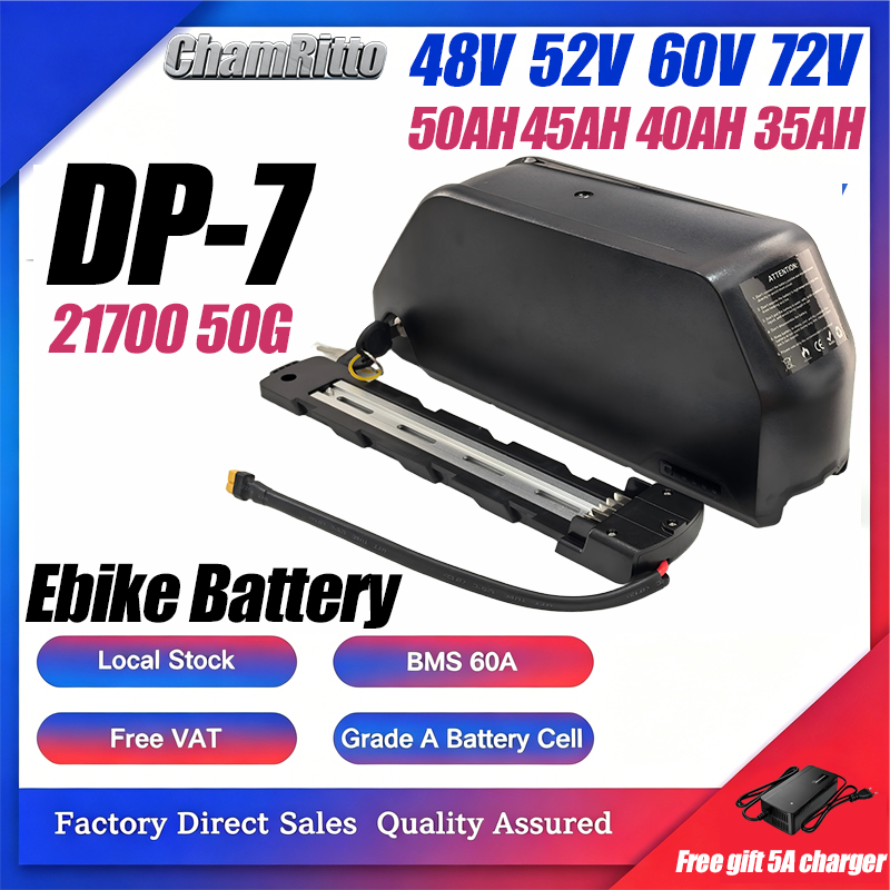 Ebike Conversion Kit 72V 3000W - 電動自転車用バッテリー 36V 48V 52V 25Ah 30Ah