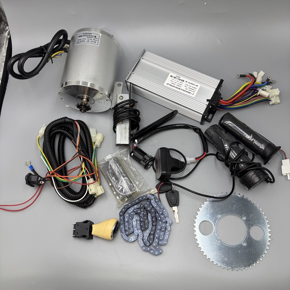 72V 3000W 電気ブラシレスDCモーター、6500RP - Ebike Conversion Kit 72V 3000W のレビューと価格