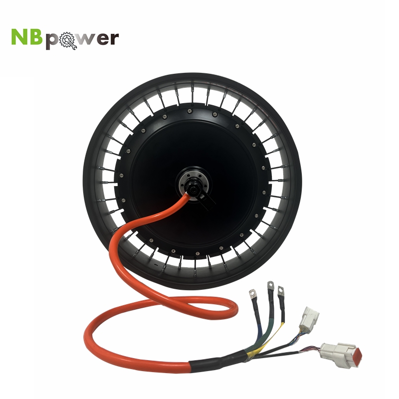 NBpower/QS273 40H 20x4/24x4/26 - 72V 5000W Hub Motor Kit のレビューと価格